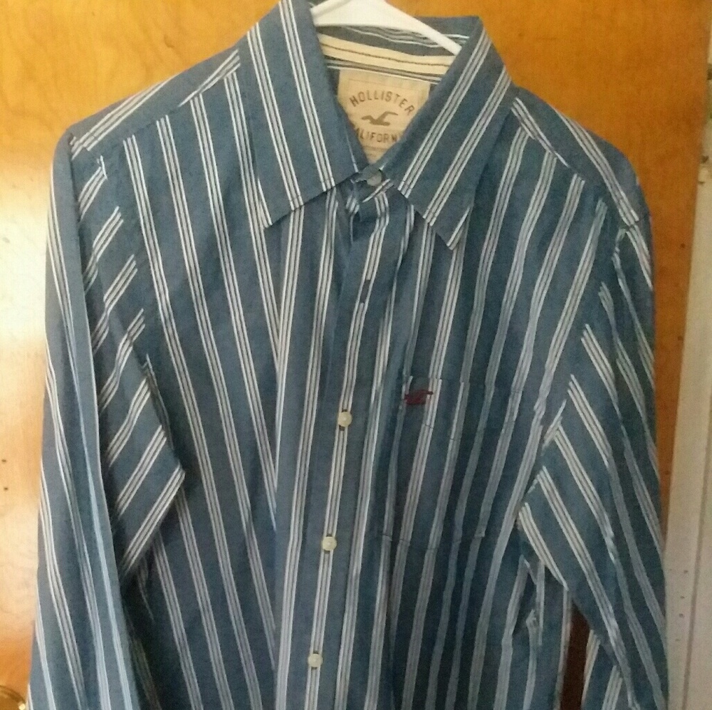 Hollister Mens Button Up
